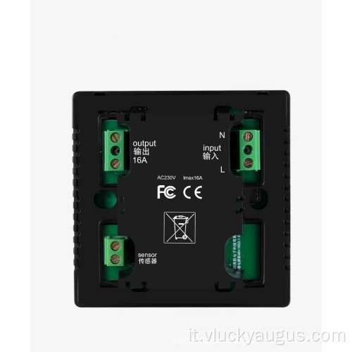 Display di temperatura digitale wireless elettronica